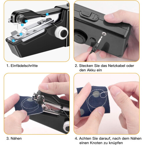 MiniSewingMachine For Unmatched Versatility, PortableSewingMachine: Perfect For Quick Stitching Needs, TravelFriendly CompactSize, UserFriendlyDesign 1