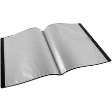 Protetores de folhas para portfólio de arte, capas plásticas transparentes de qualidade arquivística, o livro de apresentação fica plano,