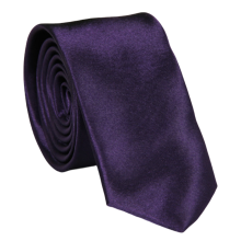 Pure Color Necktie for Men, Mens Ties Formal Tie with Wrinkle Resistant Fabric, Solid Color Necktie Easy Care Skinny Necktie, Satin Finish Timeless