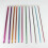 Tunisian Crochet Hooks Set, Comfortable Use with Carbonized Bamboo, 11 Pieces Multicolor Diverse Size for Crafting 5