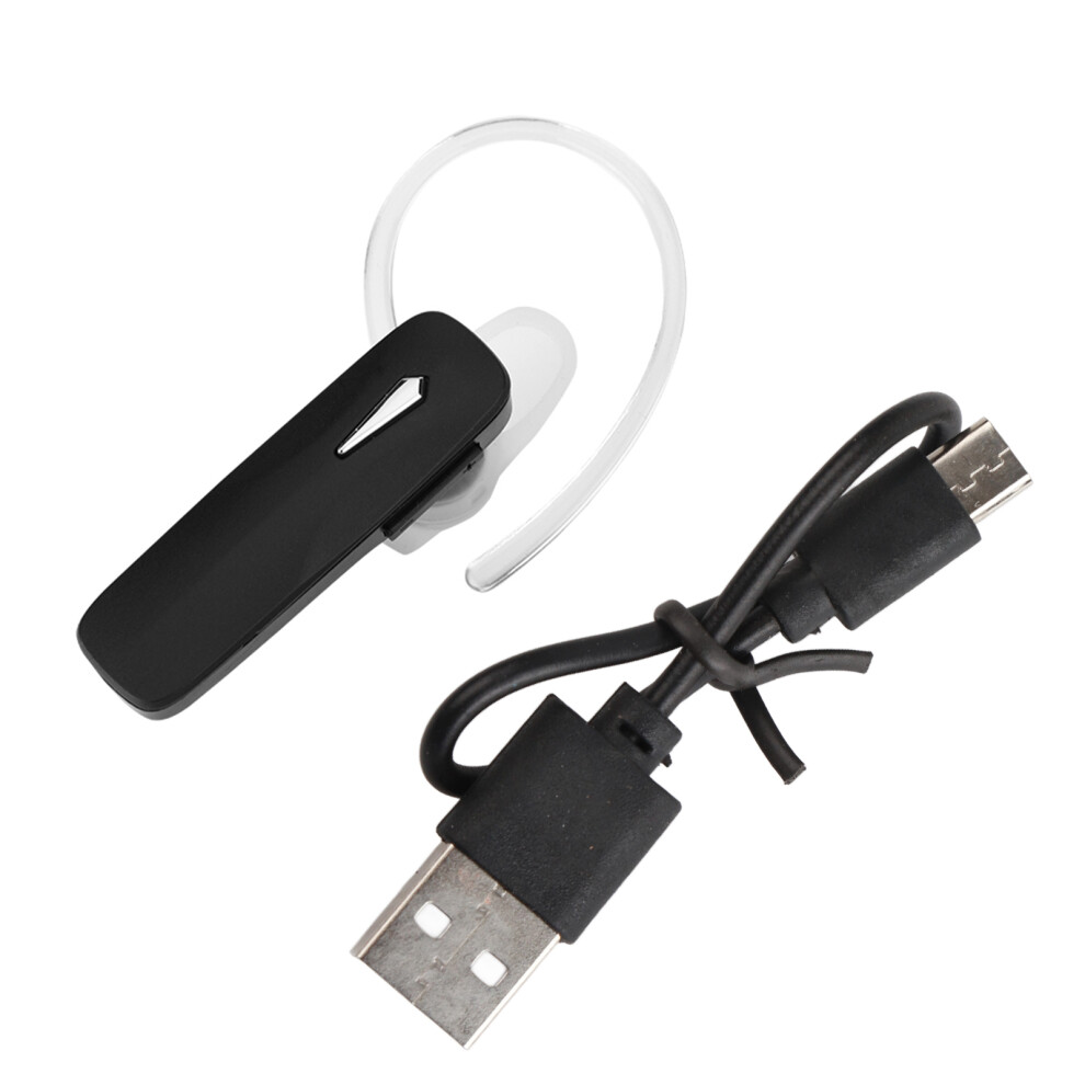Bluetooth 5.4 Wireless Earpiece Handsfree With Mic Enc Noise Reduction Multi Function Control Fast Charging Headset For Ios Android 9012494810066