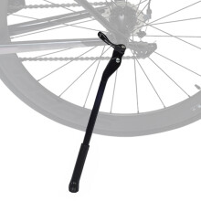 Fietsstandaard voor montage achterop, gemaakt van aluminiumlegering, verstelbaar in lengte, antislip, geschikt voor mountainbikes en racefietsen,
