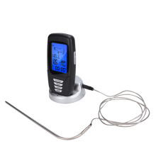Waterproof Probe Wireless Meat Thermometer, With Stable Signal Connection And Countdown Function, Monitoring Ambient Temp Range And Professional