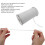 Soft Elastic Band Resilient Elastic Strap Odorless Flat Braided Elastic for Craft Sewing and Face Mask Making 8