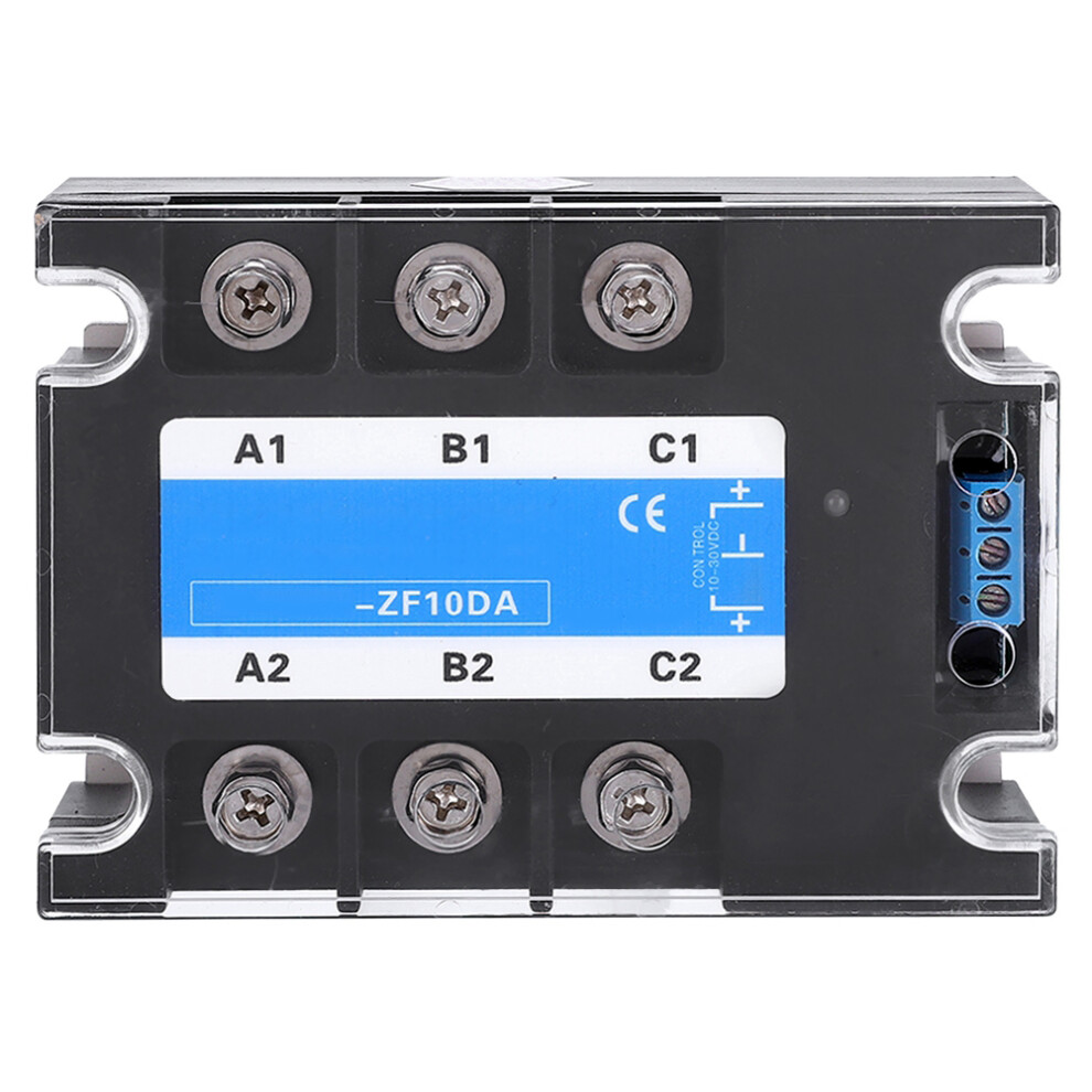Dc Control Ac Solid State Relay Ssr, Flame Retardant And Impact Resistant With Transparent Protective Cover, Efficient Heat Dissipation For 9138057838305