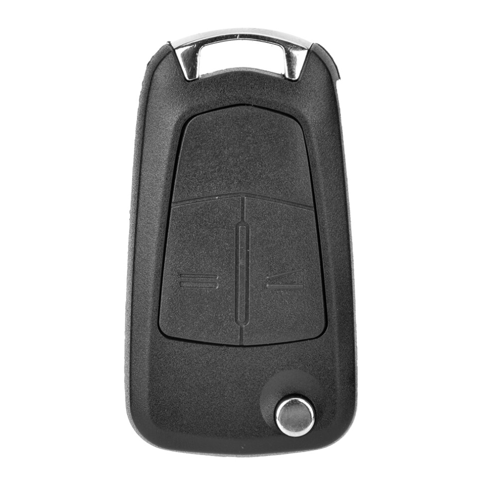 Keyless Entry Remote Flip Key Fob Shell Compatible With Vauxhall Opel Astra Vectra Zafira Durable Foldable Two Button Cover No Programming Required 9138057843149