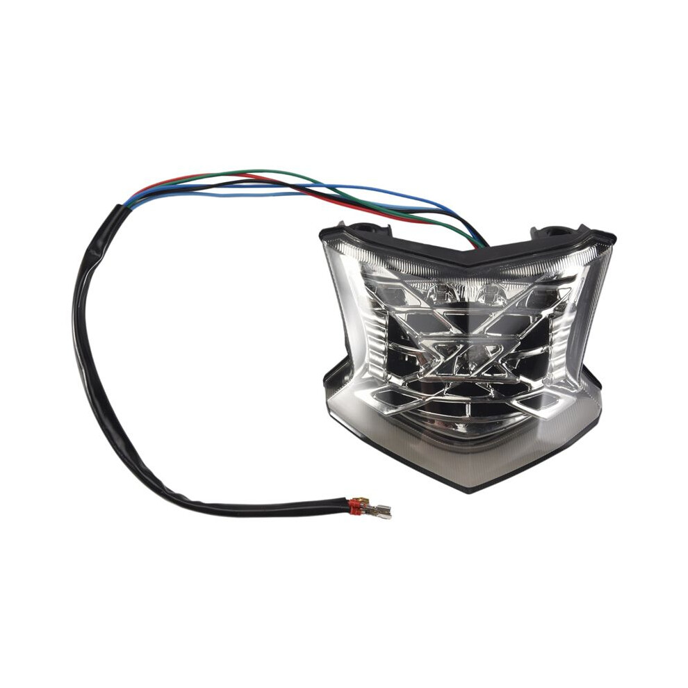 Motorcycle Integrated Led Tail Brake Stop Turn Signals For Z650 Z900 650 Abs 2017 2018(White) Light/White 6131250828527