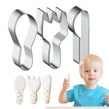Stainless Steel Cake Ring Molds Set for Creative Cake Decorating and Easy Fondant Cutting