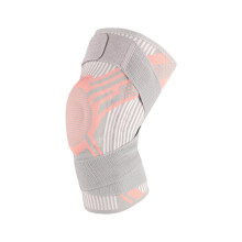 Knee Support Brace for Women and Men Patella Brace-Gray pink L