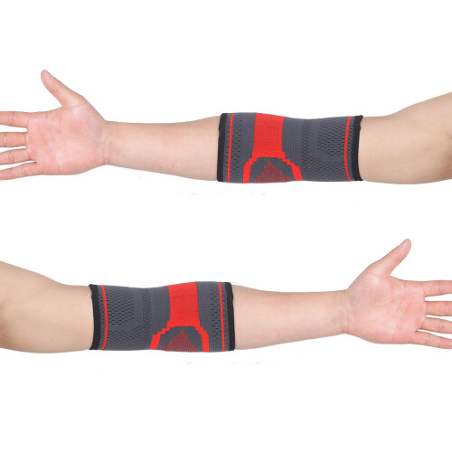 Elastic Elbow Support Brace Breathable Knit Elbow Sleeve for-L
