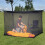 High Ventilation Camping Bed Net with Reinforced Edges-White 7