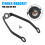 Durability Metal Rear Mudguard Brackets-Mi 4 iron bracket 6