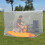High Ventilation Camping Bed Net with Reinforced Edges-White 4