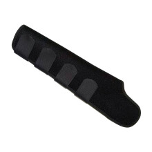 Machine Washable Equine Tail Wrapperd Gentle Cushioning-Black