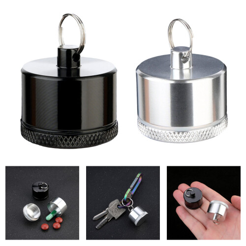 Portables Waterproofed Container Hanging Hook Camping-Silver 2