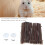 Hamac en bois de pommier pour hamster - Petits animaux 3