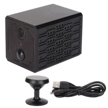 Indoor Security Camera Wireless Hidden Spy Cam With Night Vision Live Video Streaming Ai Human Detection Bluetooth Connectivity And Motion Sensor For
