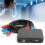 Παγκόσμιος διακόπτης HDMI KVM Έξοδος USB 2 θυρών Υποστηριζόμενη ανάλυση 4K Συμβατό με 5