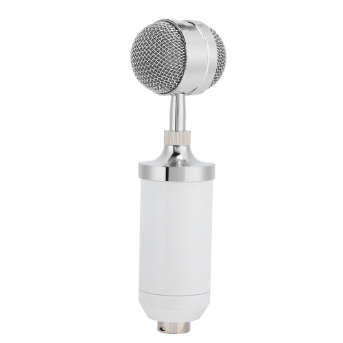 Low Noise Condenser Microphone With Cardioid Polar Pattern XLR Output Shockmount Included Phantom Powered High Sensitivity Full Frequency Response 1