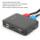 Παγκόσμιος διακόπτης HDMI KVM Έξοδος USB 2 θυρών Υποστηριζόμενη ανάλυση 4K Συμβατό με 8