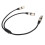 Καλώδιο Patch Splitter με καλώδιο χαλκού και ελαστικό καλώδιο διαχωριστή XLR με πλήρη 3