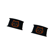 Mooie Kittycat gegoten, ondoordringbare clip van-Zwart oranje