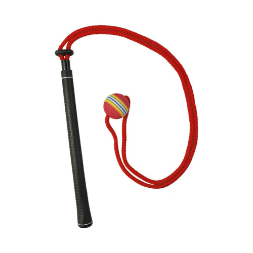 Verstelbare golfswing oefenbal Elastisch touw-Rode touw rode bal