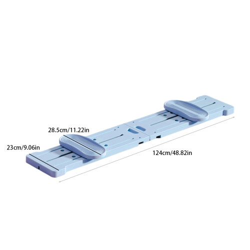 Floor Muscle Exercise Equipment Leg Exercise-Blue Standard 1