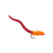 Siliconen Wormen Kunstaas Swimbait Gesimuleerde regenwormen-Rood