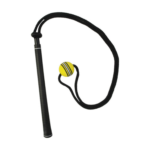 Golf Swing Trainingshulpmiddel met elastisch-Zwart touw geel ba