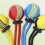 Verstelbare golfswing oefenbal Elastisch touw-Rode touw rode bal 6