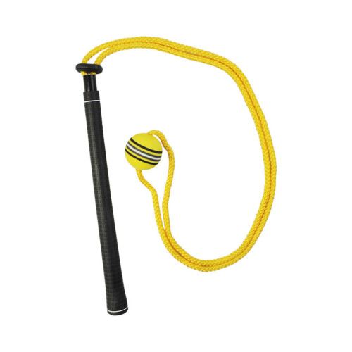 Golf Swing Trainingshulpmiddel met elastisch-Geel touw geel b