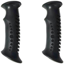 2 Stuks Rechte/Gebogen Handvat Klimstok Hoofd-Recht handvat 20MM