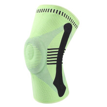Schokbestendige kniebrace Patella-ondersteuning met-Lichtgroen L