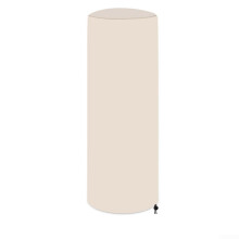 Patio Heater Cover Waterproof Dustproof 210D Oxford Weather Resistant Beige Outdoor Protector