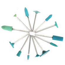 Rubber Polishing Bits for Rotary Tools, Mirror Polishing Rubber Buffing Tools with Adjustable Design High Quality Polishing Kits Compatible with Dreme