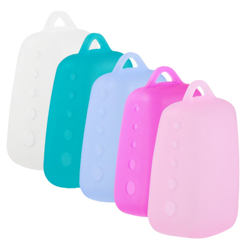 Silicone Toothbrush Covers 5 Pack Travel Head Caps, Lightweight Dustproof Storage For Camping Trips
