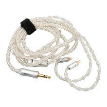 Flexible Design In Ear Monitor Cable 8 Core Silver Plated Copper Superior Durability Tangle Free Balanced Clarity Wide Compatibility