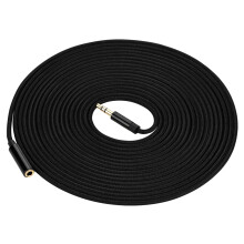 TRRS-Stecker auf TRRS-Buchse Stereo-Mikrofonverlängerungskabel für Aufnahmen, Audio-Verlängerungskabel mit doppelter Abschirmung, einfache