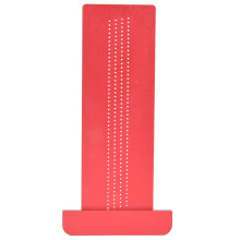 T-Type Aluminum Alloy Woodworking Scriber Gauge, Red, 183mm