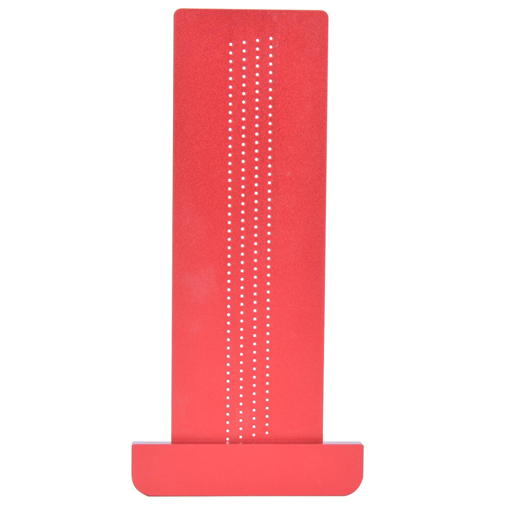 T-Type Aluminum Alloy Woodworking Scriber Gauge, Red, 183Mm 7681379841277