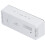 LED Mirror Alarm Clock with Snooze, 14x5.5x3.4cm White Shell 6