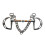 Professional Grade Double Chain Horse Bit Stainless Steel-B 1