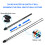 Golf Putter Armpits Postures Fixing Rod Adjustable-silver 5