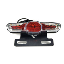 Elektrisches Fahrrad-RüCklicht mit Blinker und Bremslicht, Kompatibel mit 12-80 V Bremslicht zum Aufhellen (6-Polig).