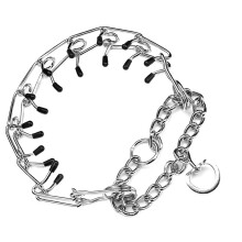 Efficiënte metalen hondentrainingshalsband met-3,0 mm x 50 cm