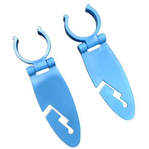 Plastic Beverages Smartphone Holder For-Blue Tie the rope