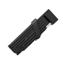 Bicycles Folding Lock with Key Fold Chain Heavy Duty Metal