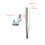 Double Kick Drum Pedal Stabilizer Rod Enhances-Silver 2