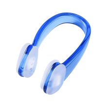 Swimming Nose Clip with Storage Box Silicone Nose Clips-Blue